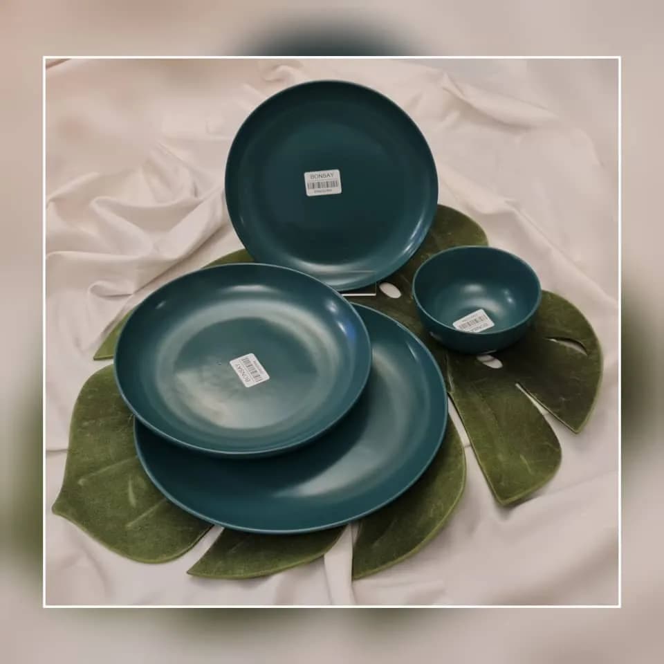 سرویس چینی یک نفره رنگی بونسای — تصویر ۸