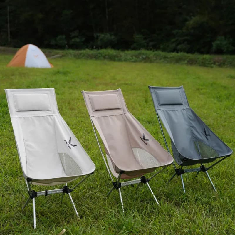 صندلی تاشو کمپینگ High-Back Ultralight Chair اسنوهاک مدل SN-A9149 — تصویر ۵
