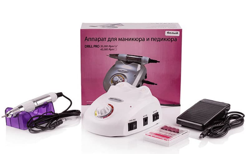 سوهان برقی ناخن نیل مستر NAILMASTER ZS-603 — تصویر ۳