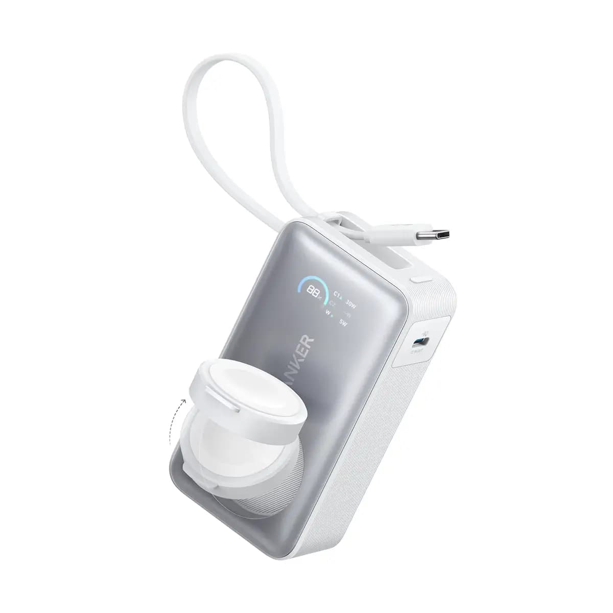 پاور بانک انکر مدل A1657 با ظرفیت 10000mAh و توان 35W — تصویر ۳