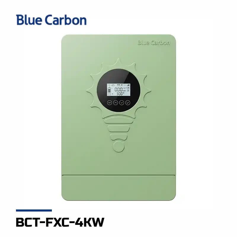 سانورتر 4 کیلووات 24 ولت برند Blue Carbon مدل BCT-FXC-4KW با شارژر 100 آمپر MPPT