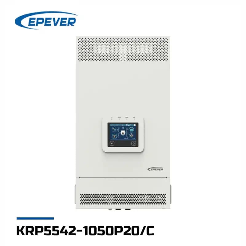 سانورتر 5.5 کیلووات 48 ولت برند EPEVER مدل KRP5542-1050P20/C با شارژر 100 آمپر MPPT