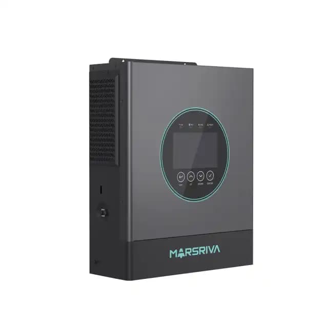 سانورتر 6.5 کیلووات 48 ولت برند Marsriva مدل MR-SPF6.5K-LP1-TL20E با شارژر 120 آمپر MPPT — تصویر ۲