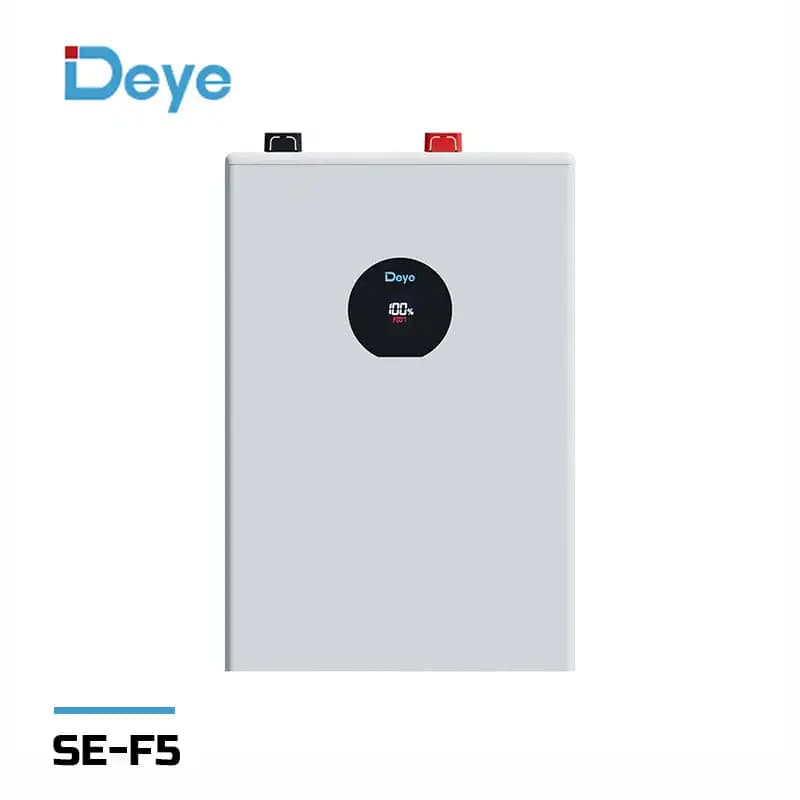 باتری لیتیومی 5 کیلووات 100 آمپر 51.2 ولت برند DEYE مدل SE-F5