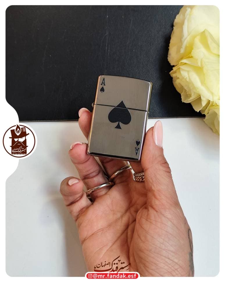 فندک زیپو اورجینال آس پیک zippo — تصویر ۴