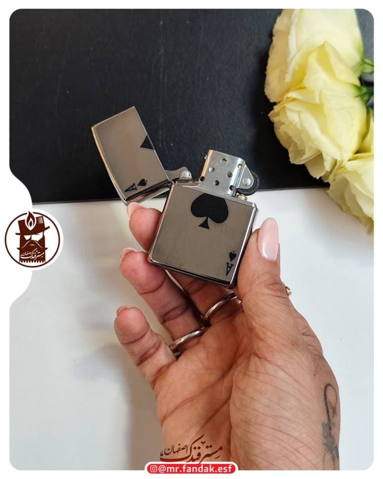 فندک زیپو اورجینال آس پیک zippo — تصویر ۵