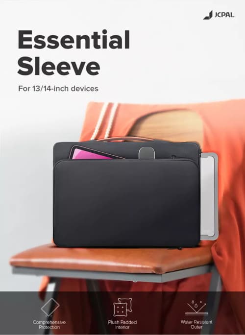 کیف مک بوک 13 و 14 اینچ مدل Essential Sleeve برند جی سی پال — تصویر ۳