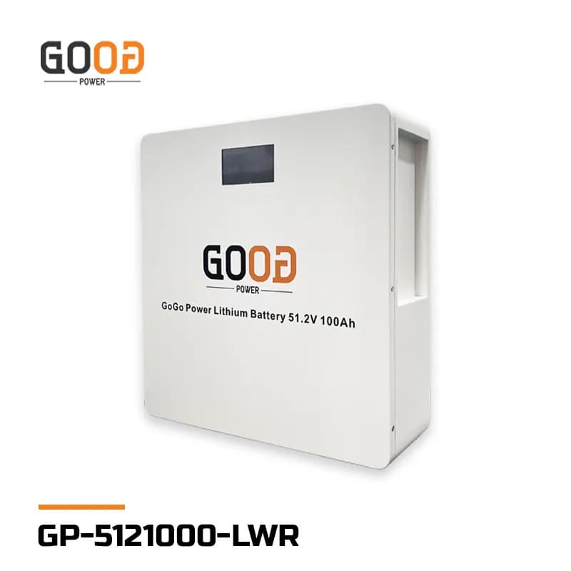 باتری لیتیومی 5 کیلووات 100 آمپر 51.2 ولت برند GOGO POWER مدل GP-5121000-LWR