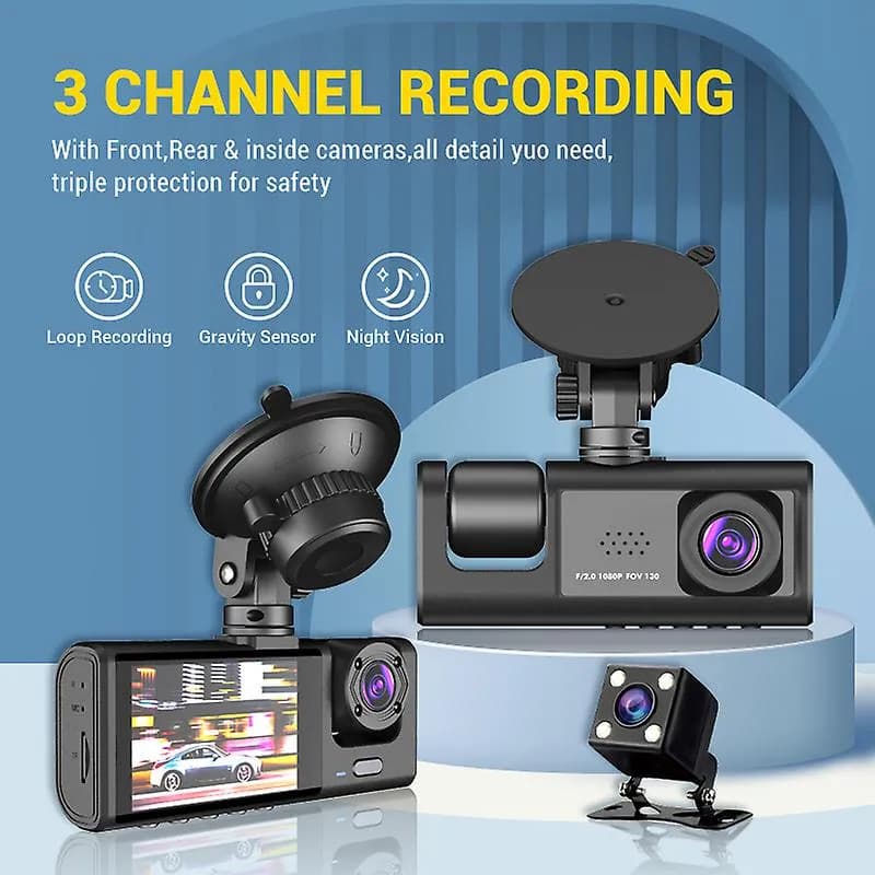 دوربین ثبت وقایع ۳ لنزه وای فای دار برند Blackbox — تصویر ۲