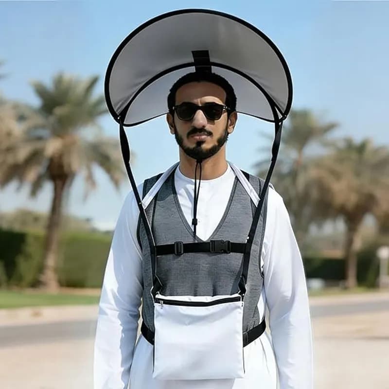 چتر آفتابگیر بدون دسته و تاشو — تصویر ۷