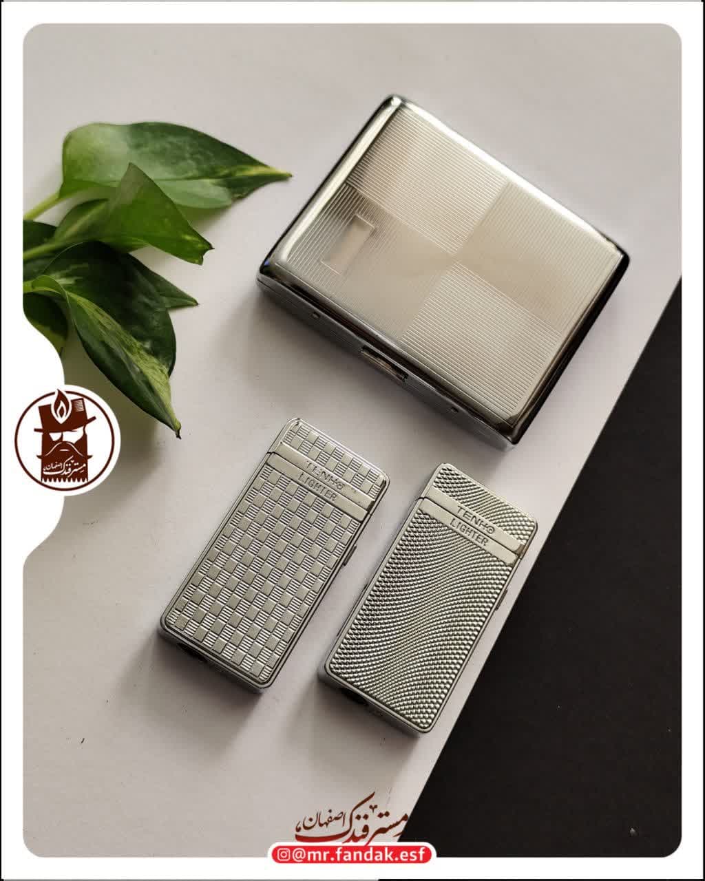 فندک دوحالته بغل دکمه ای lighter — تصویر ۲
