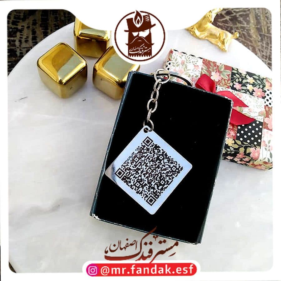 حکاکی QR Code فایل صوتی و ویدیو روی محصولات