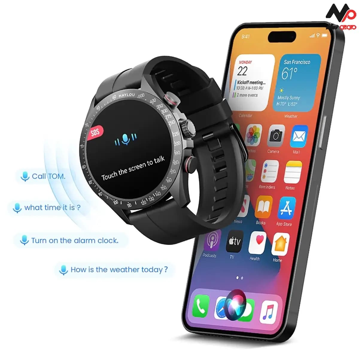 ساعت هوشمند شیائومی مدل Haylou Solar Pro — تصویر ۹