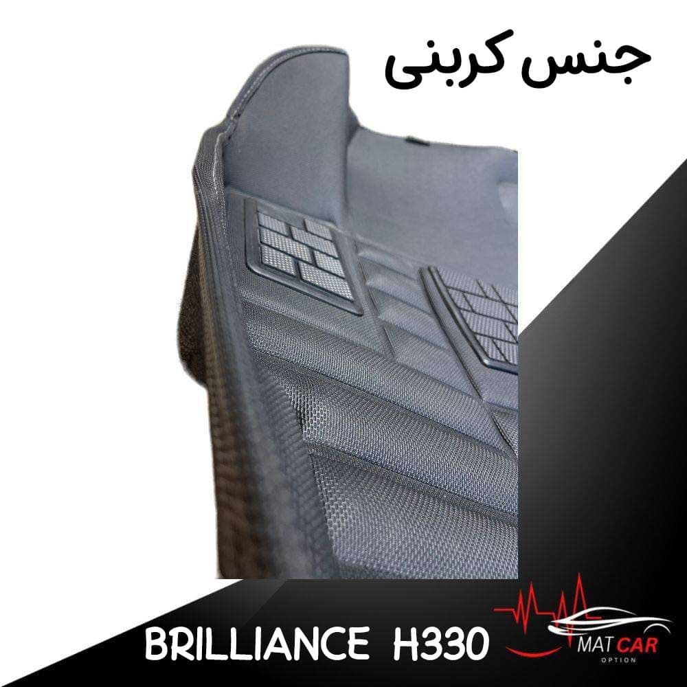 کفپوش ۵ بعدی برلیانس H330 کربنی — تصویر ۲