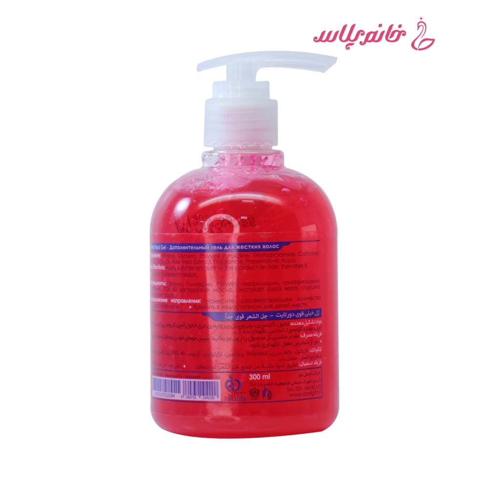 ژل حالت دهنده مو دورلایت مدل Extra Hard حجم 300 میل — تصویر ۳