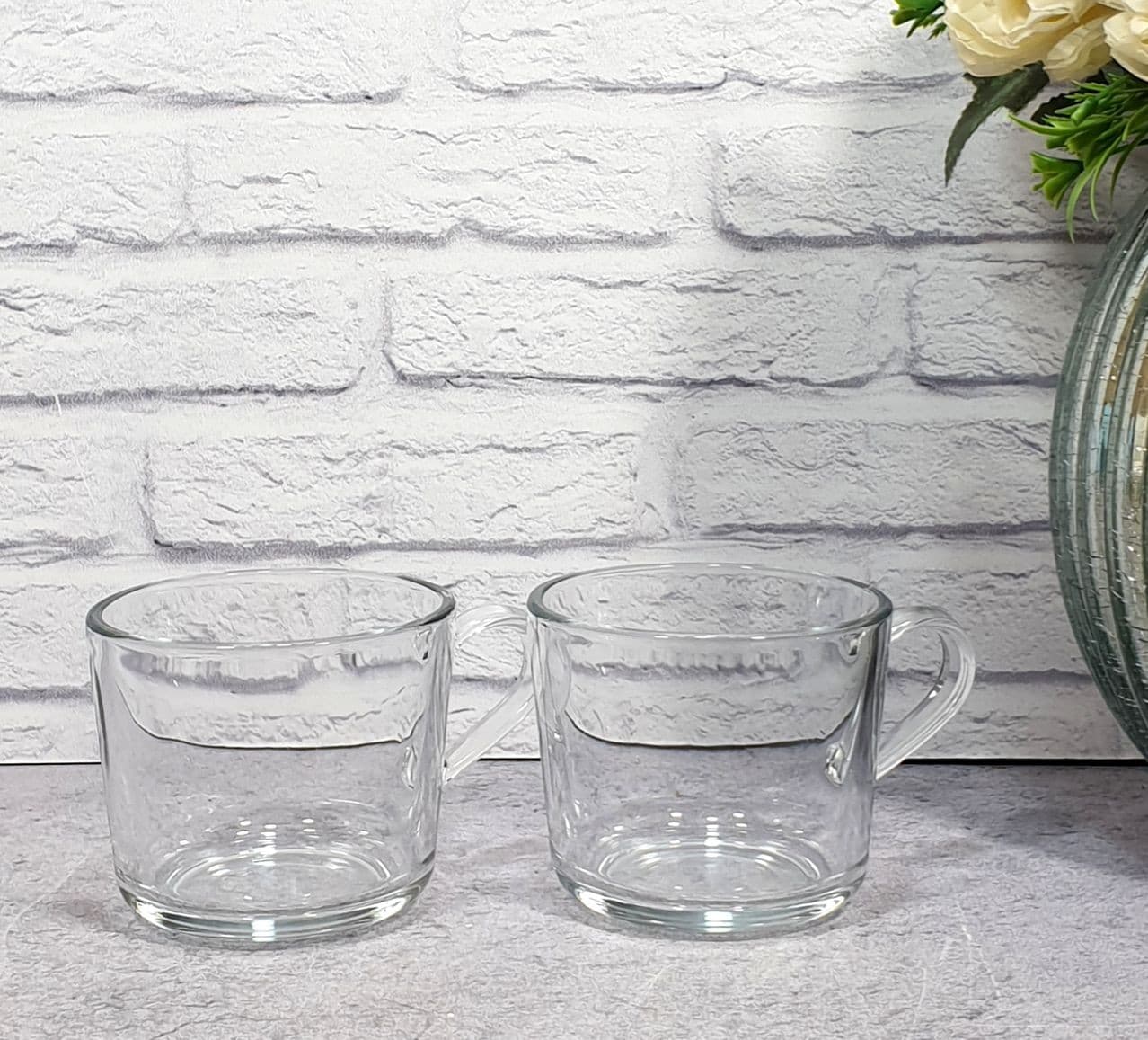 فنجان شیشه ای 228200 دسته دار 285 سی سی لیمون (6) ارسال نیمه رایگان