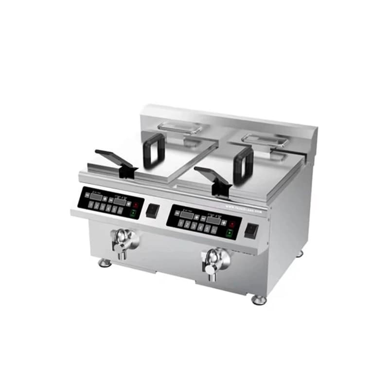 سرخ کن دیجیتال دو لگن 6 * 2 لیتری استار ساخت هنگ کنگ