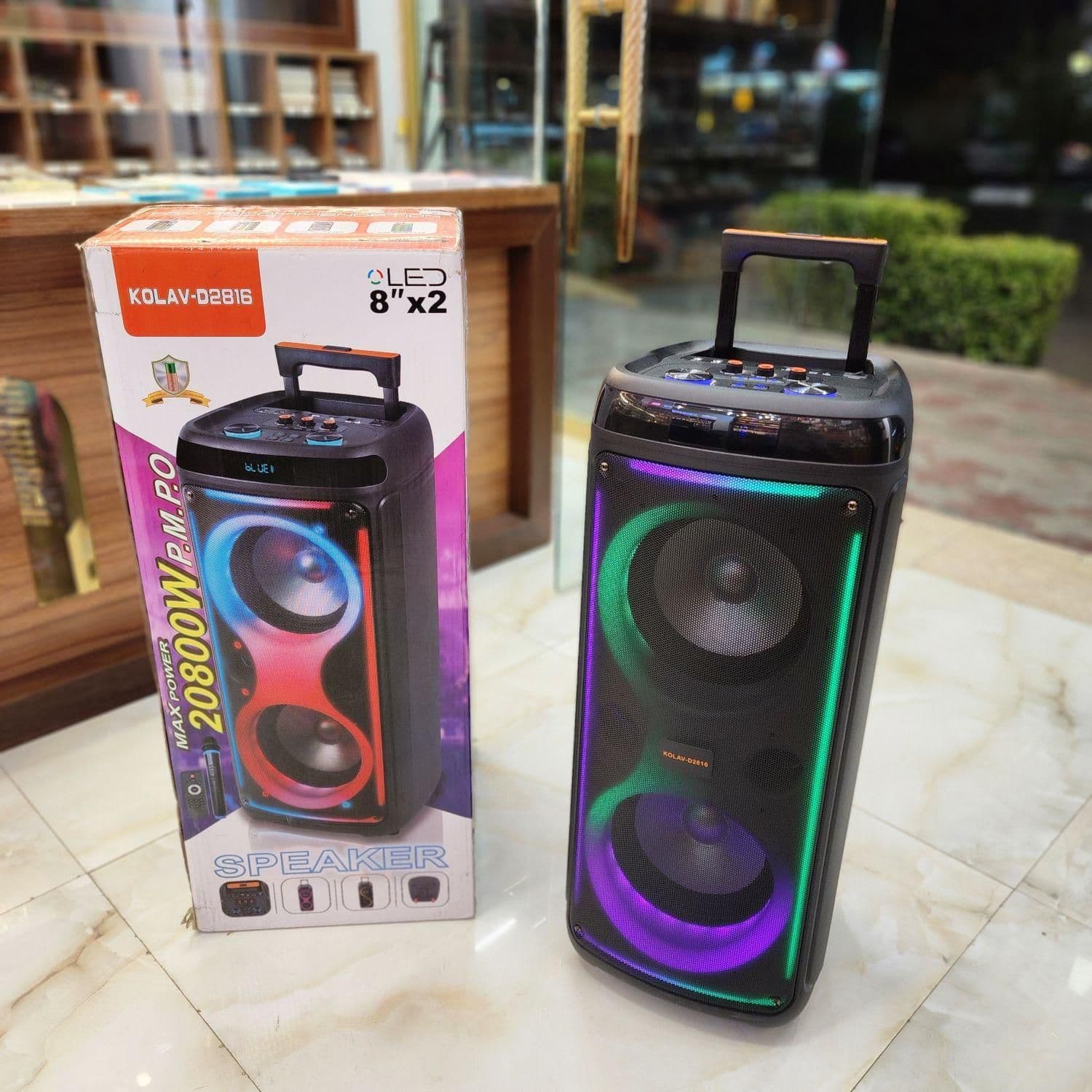 اسپیکر پارتی باکس مدل Kolav D2816 — تصویر ۲