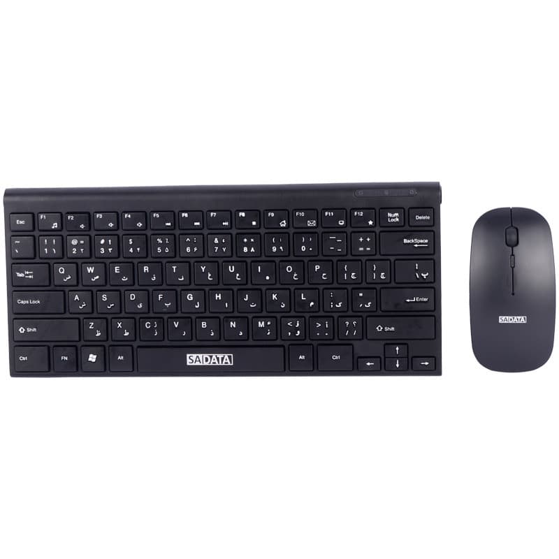 کیبورد و موس بی سیم سادیتا SADATA مدل SKM-2402WL
