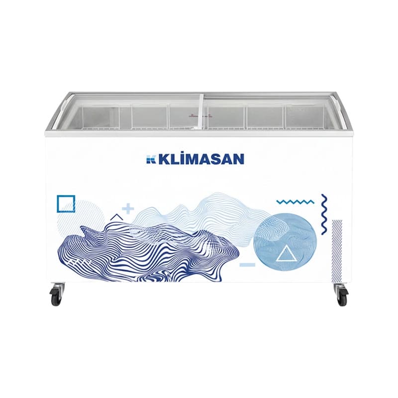 فریزر صندوقی کلیماسان عرض 160 مدل D500 DFSG AC — تصویر ۲