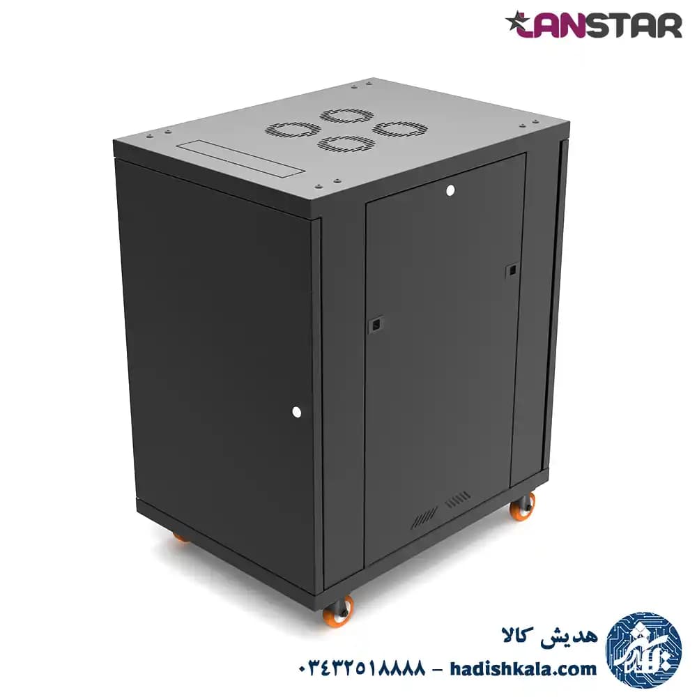 رک ایستاده 18 یونیت عمق 80 سری پرو لن استار درب مشبک — تصویر ۲