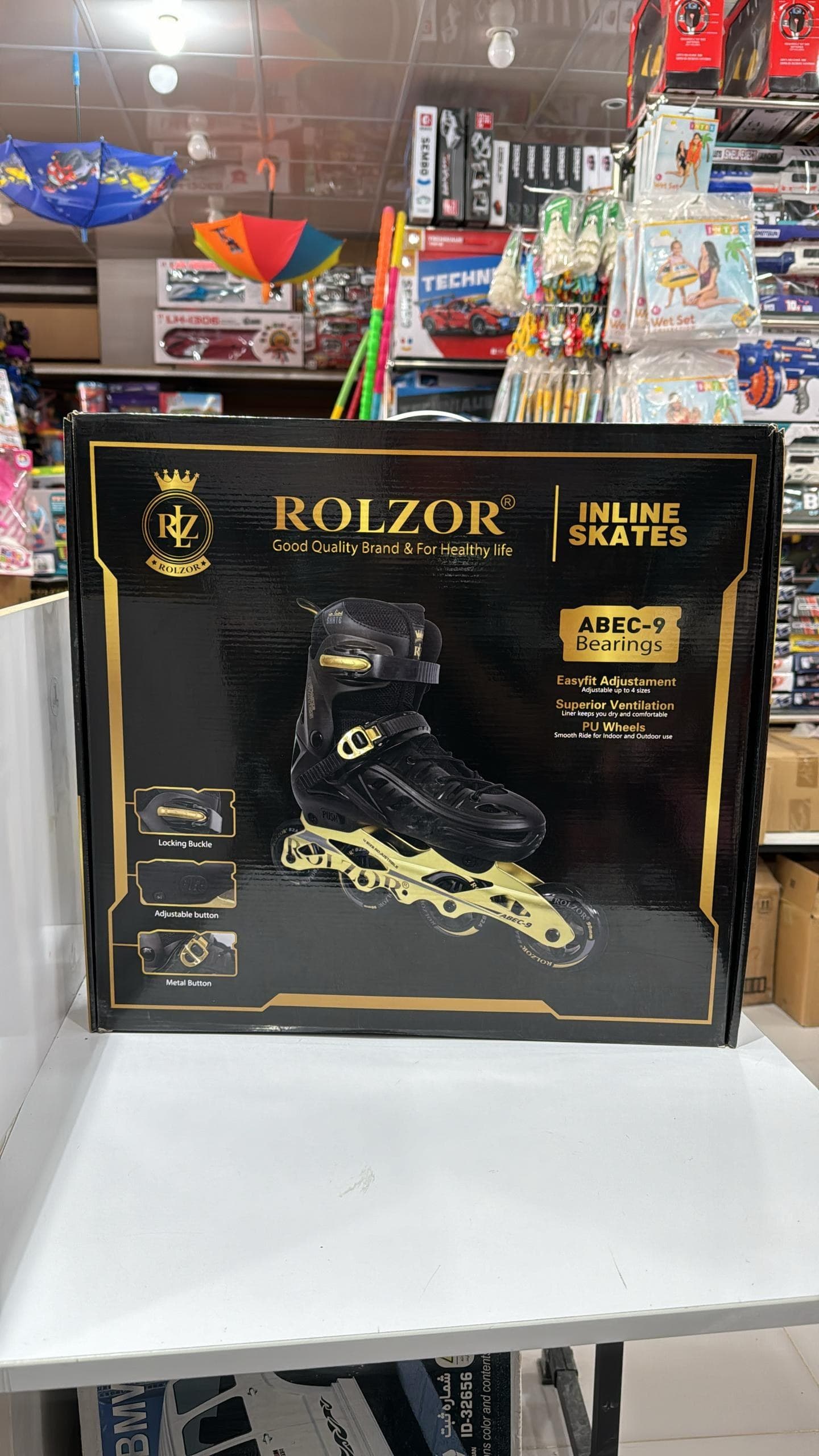 کفش اسکیت حرفه ای تیغه کربن رویه هارد برند Rolzor کد rz-5656 — تصویر ۳