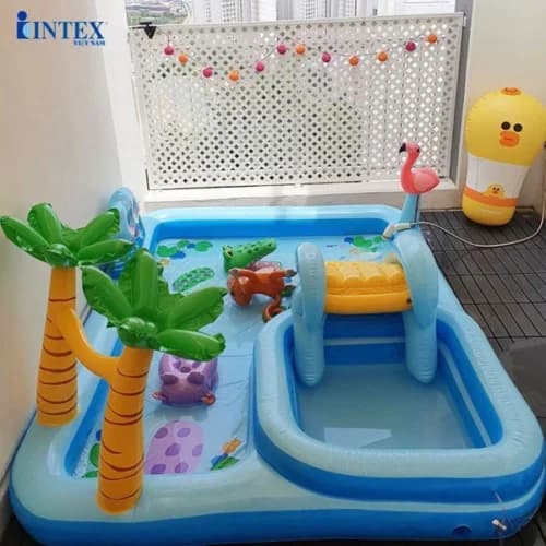 استخر بادی سرسره دار اینتکس intex 57161 — تصویر ۳