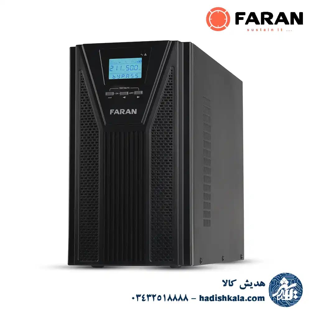 یو پی اس آنلاین 3KVA فاران مدل Titan Plus اکسترنال