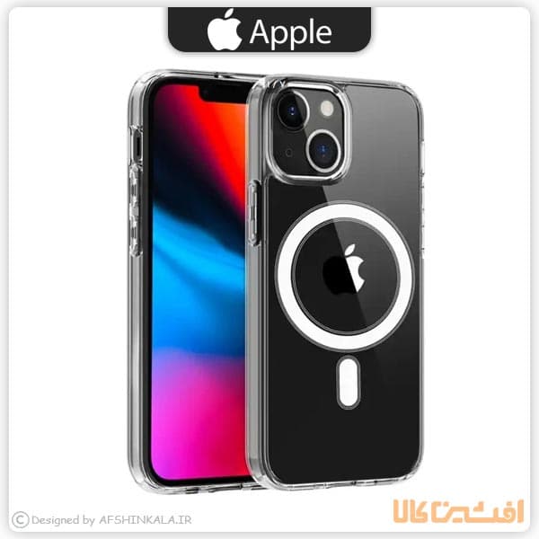 قاب شفاف مگ سیف آیفون 13 نرمال (High Quality) — تصویر ۴