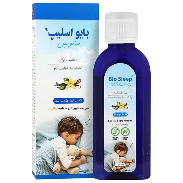 شربت بایو اسلیپ ملاتونین وانا دارو گستر - داروخانه شبانه روزی دکتر امان الهی