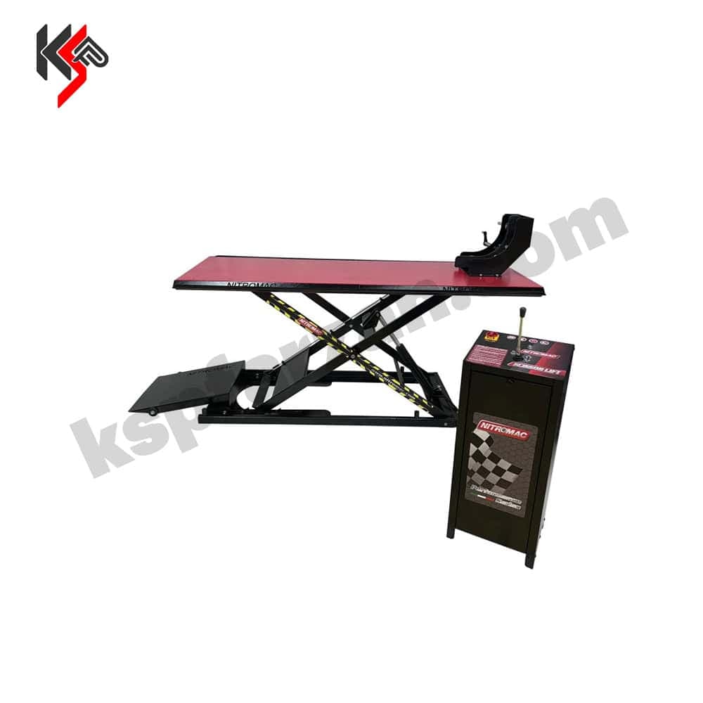 جک قیچی پرتابل ظرفیت3.5تن-ارتفاع 1.8 متر- مدل SS3500 برند نیتروماک(سه فاز و تک فاز)