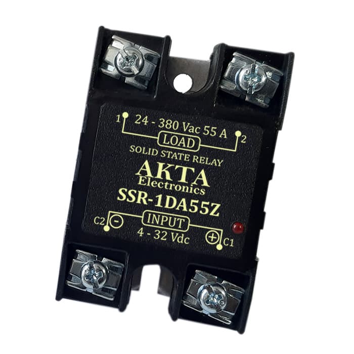 رله الکترونیکی (SSR) تکفاز 55 آمپر DC-AC آکتا
