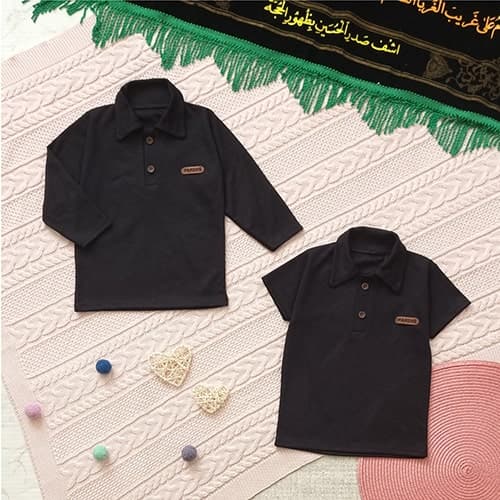 بلوز پسرانه نوزادی مشکی تا 2 سال پردیس