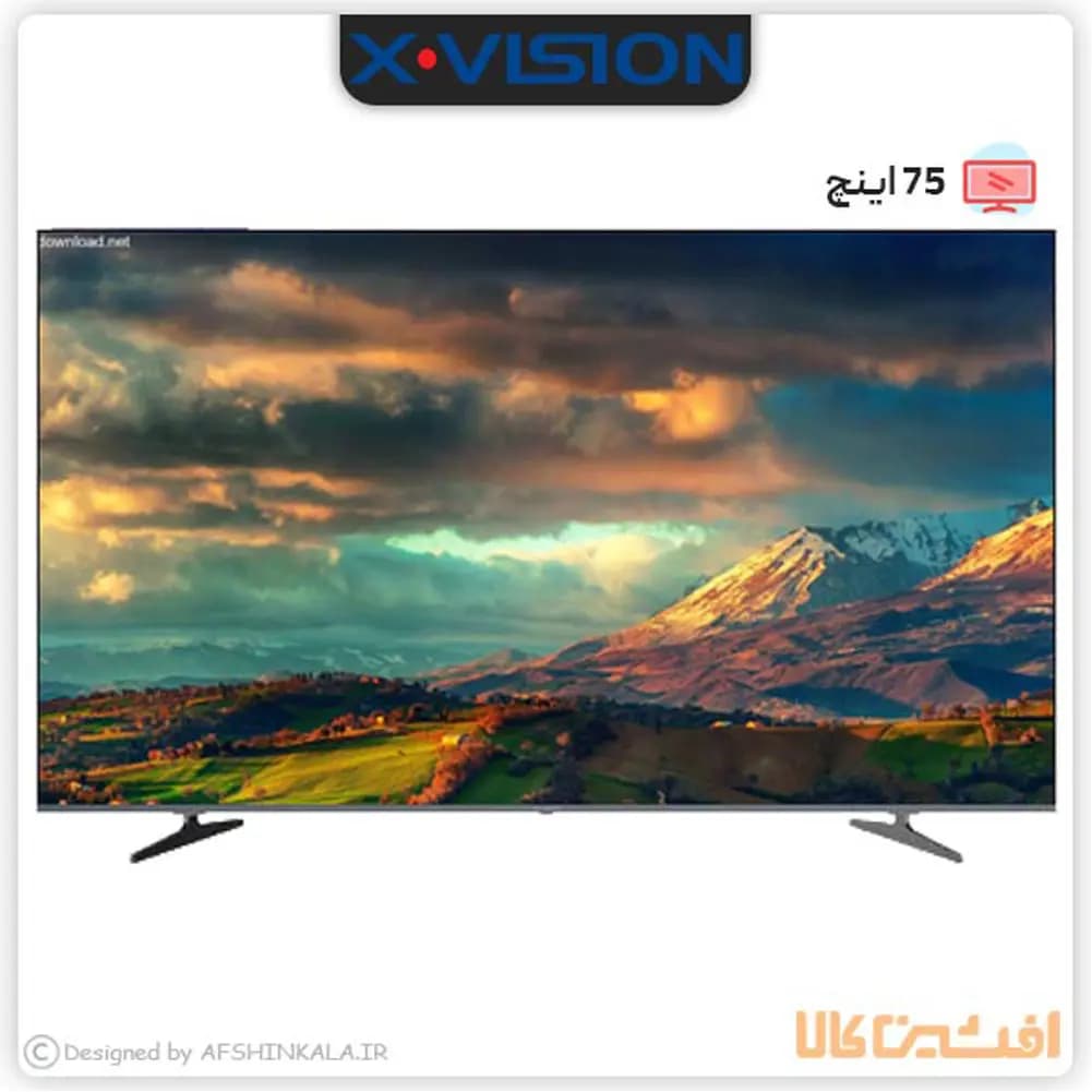 تلویزیون 75 اینچ هوشمند MINI QLED 4K UHD ایکس ویژن مدل 75XCU900 — تصویر ۲