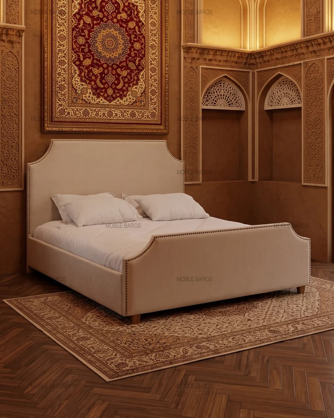 سرویس خواب دو نفره آلیس مدل ساناز شفیع — تصویر ۳