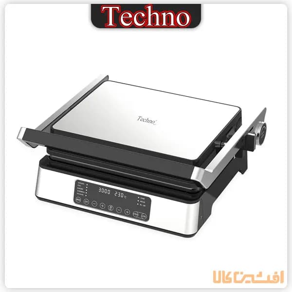 گریل برقی و وافل ساز تکنو مدل Te-412