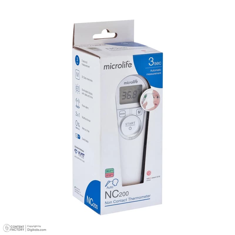 تب سنج دیجیتال مایکرولایف (Microlife) مدل NC200 — تصویر ۲