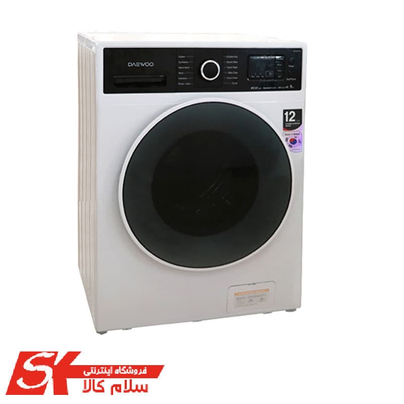 ماشین لباسشویی ۹ کیلویی دوو مدل DWD-GHD1458 — تصویر ۳