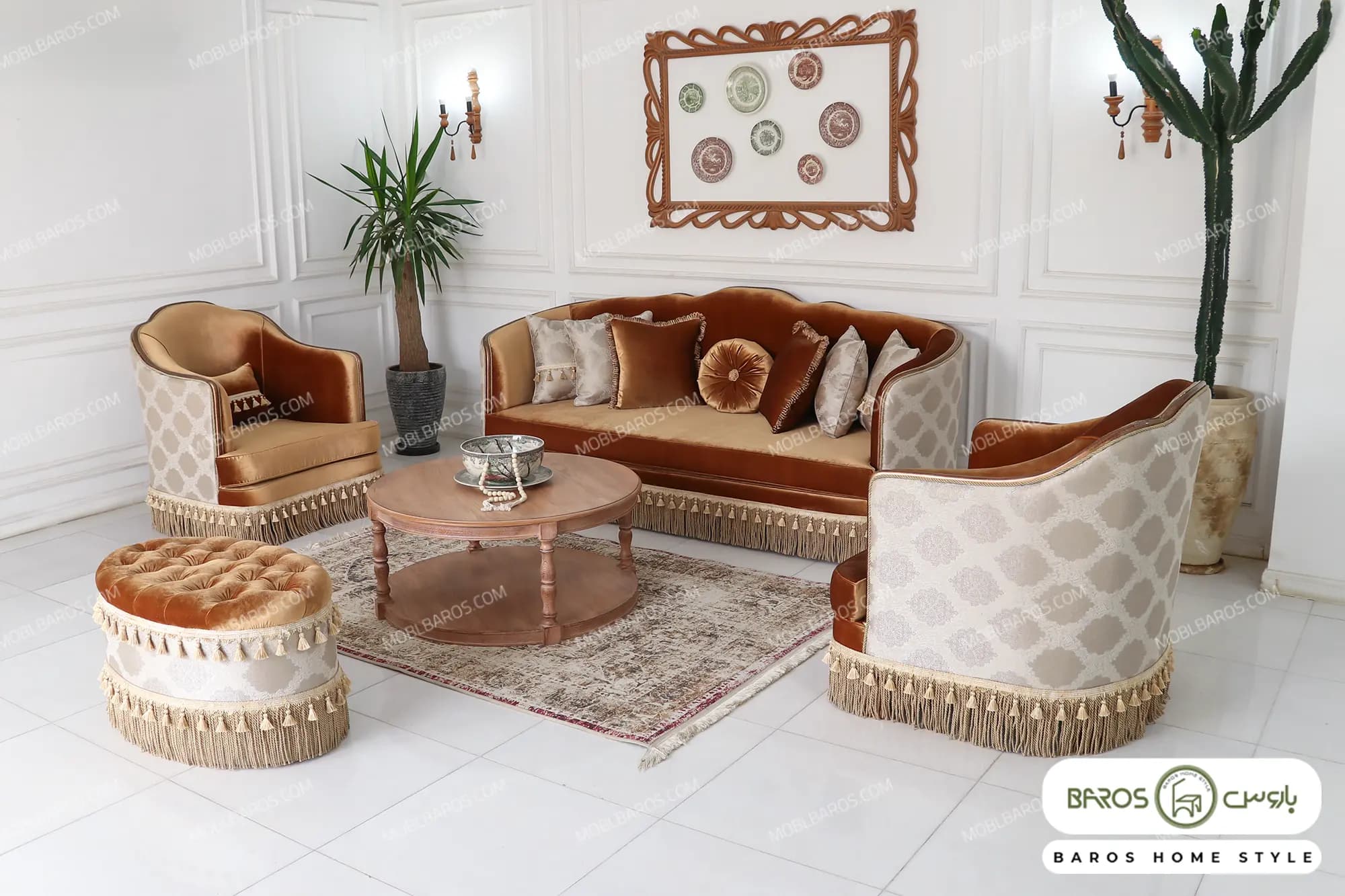 مبل راحتی شیک ۵ نفره صبا — تصویر ۴