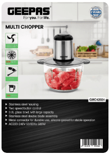 خرد کن جیپاس مدل Geepas GMC42024
