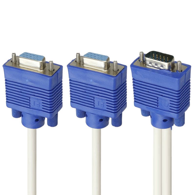تبدیل 1 به 2 کابل VGA برند KAISER — تصویر ۳