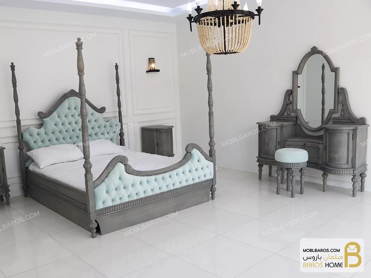 سرویس خواب دو نفره الیزابت — تصویر ۷