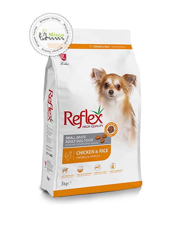 غذای سگ نژاد کوچک رفلکس اسمال برید Small Breed طعم مرغ و برنج (فله ای)