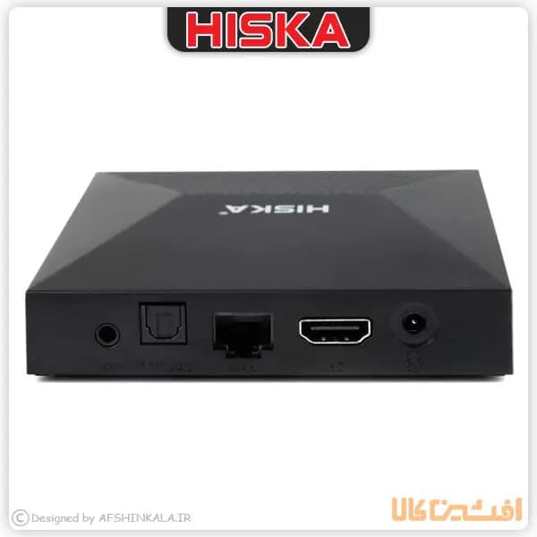اندروید باکس هیسکا مدل HISKA BOX A12 8K — تصویر ۴