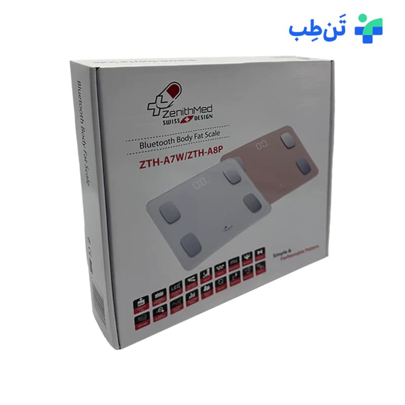 ترازو دیجیتال زنیت مد مدل ZTH-A7W/ZTH-A8P — تصویر ۸