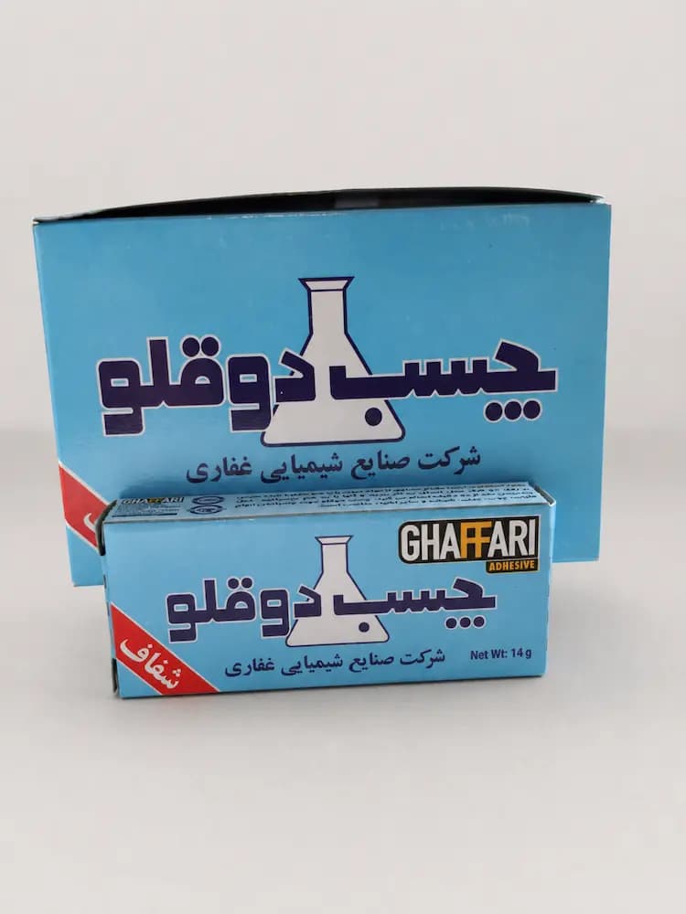 چسب دوقلو غفاری شفاف — تصویر ۳