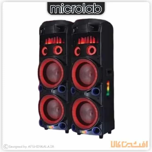 اسپیکر میکرولب مدل KM-S400 3D Rain Fall Light — تصویر ۲