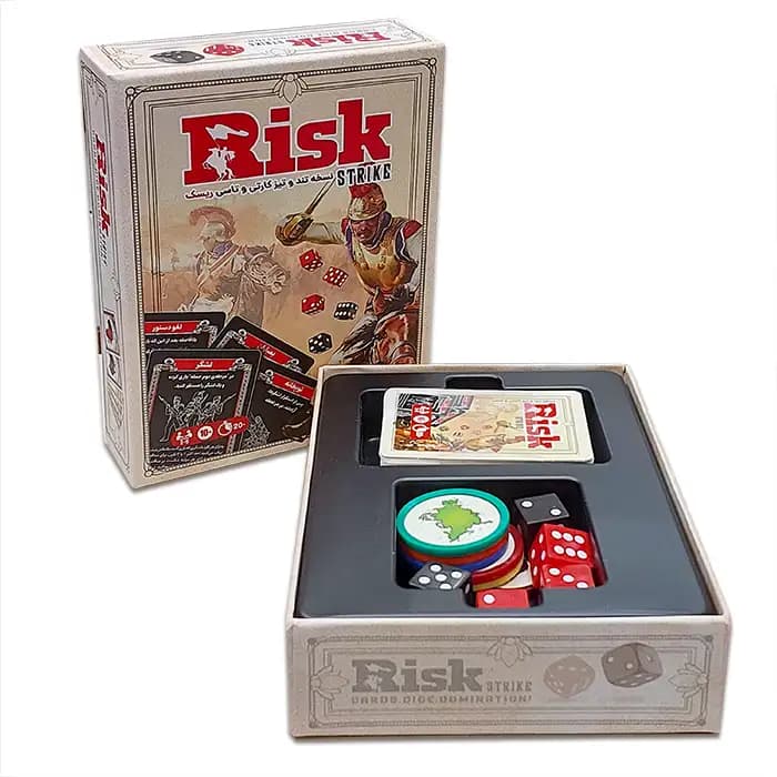 بازی ریسک کارتی (RISK STRIKE) — تصویر ۲