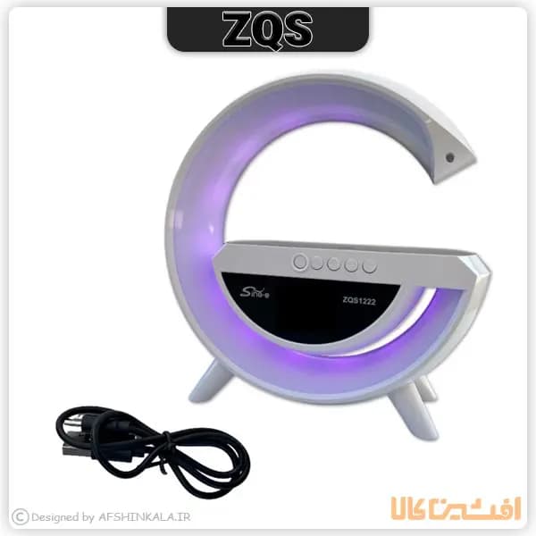 اسپیکر ZQS مدل 1222 (مجهز به ساعت) — تصویر ۳
