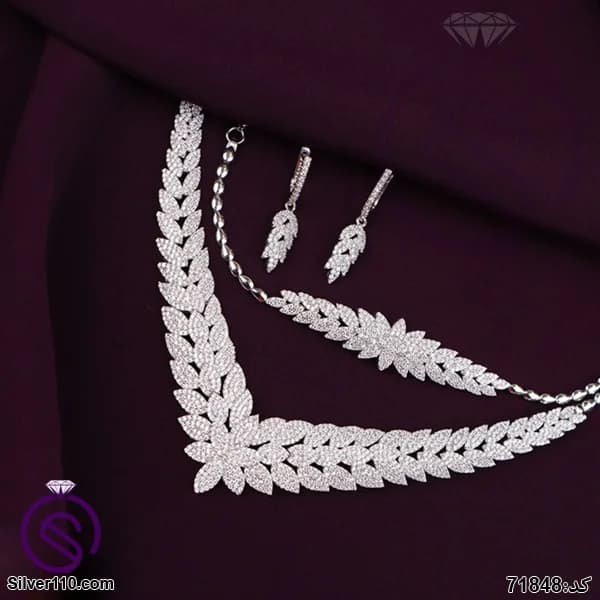 سرویس نقره زنانه کد 71847